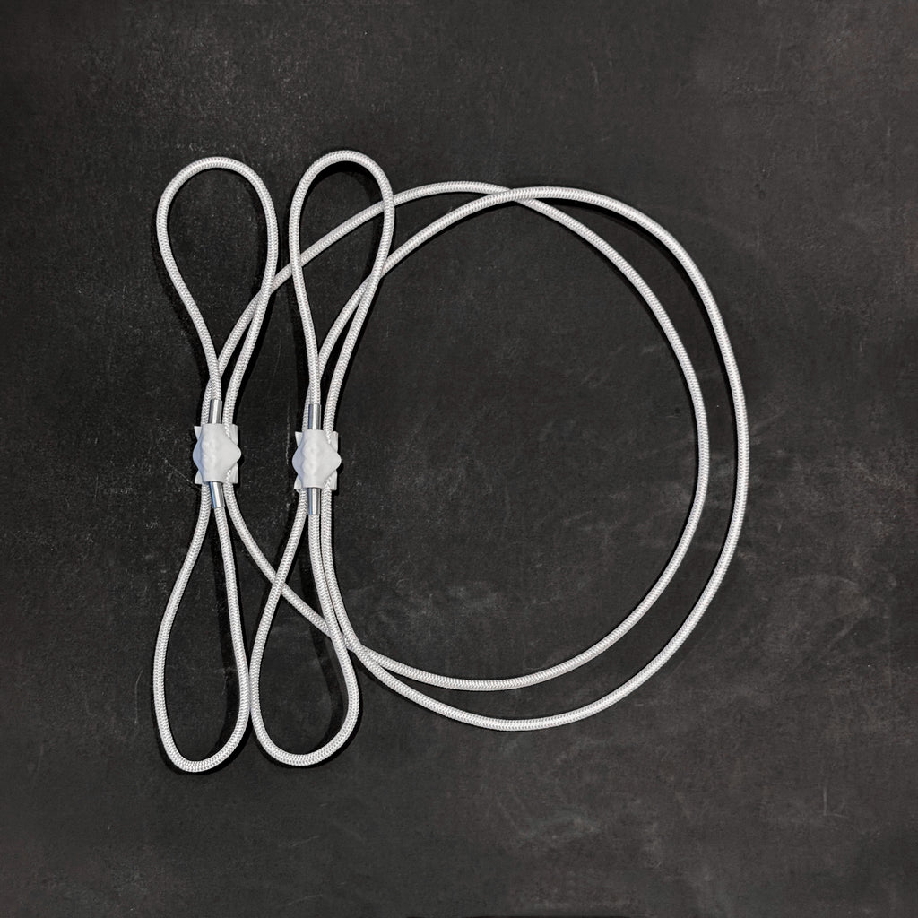 Magnetic Elastic Shoelaces