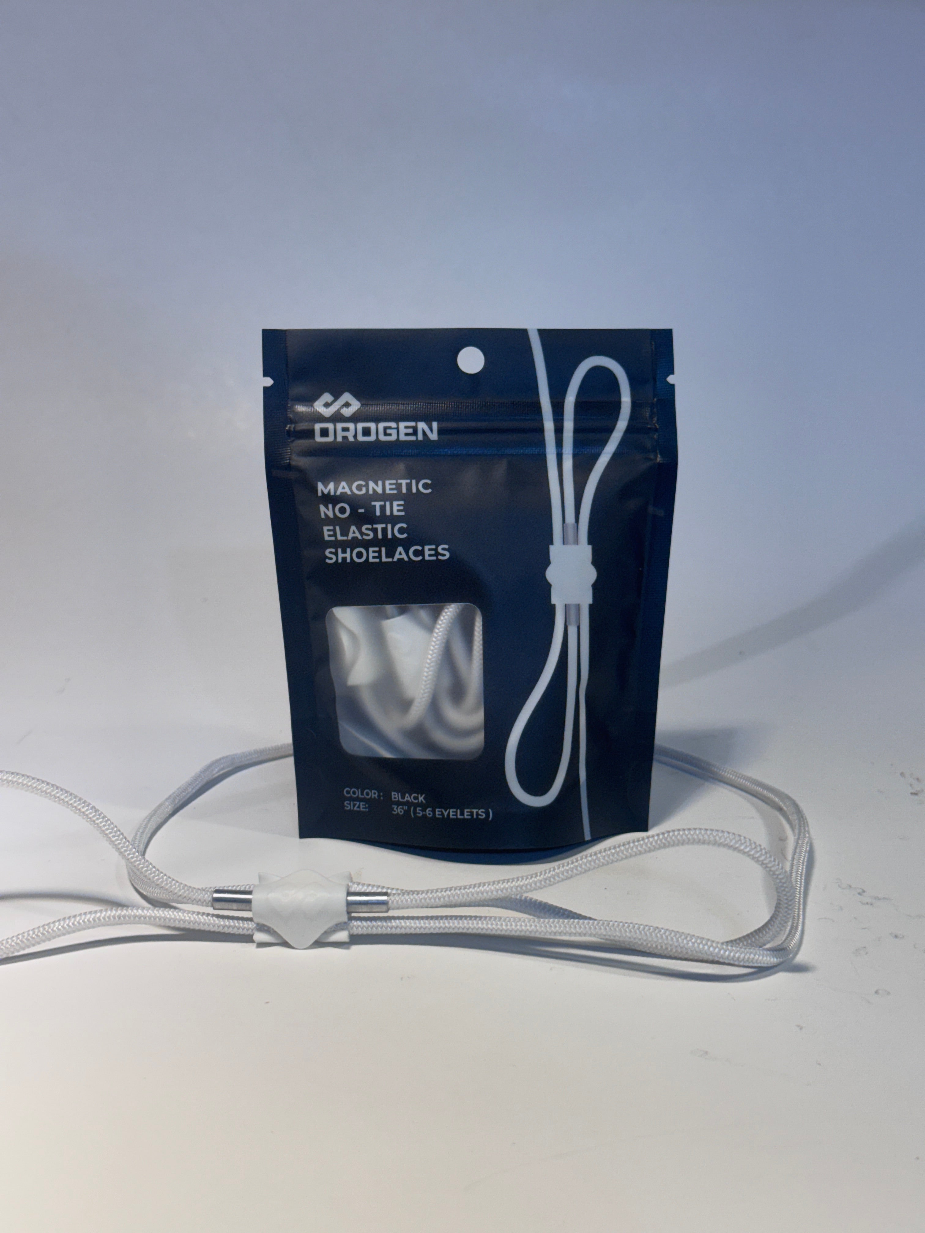 Magnetic Elastic Shoelaces